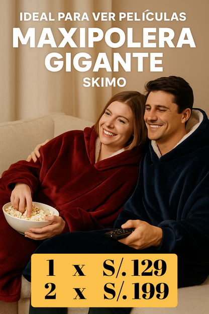 MAXIPOLERA GIGANTE SKIMO 🥶❄️☃️🌬️